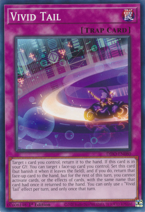 Vivid Tail [DIFO-EN080] Common Yu-Gi-Oh!