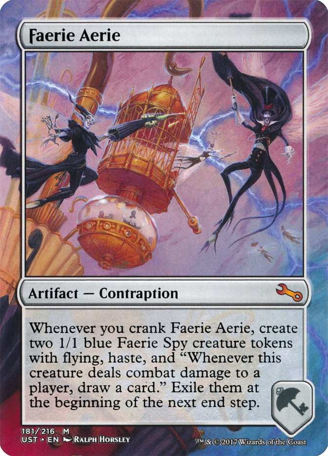 Faerie Aerie [Unstable] Magic: The Gathering