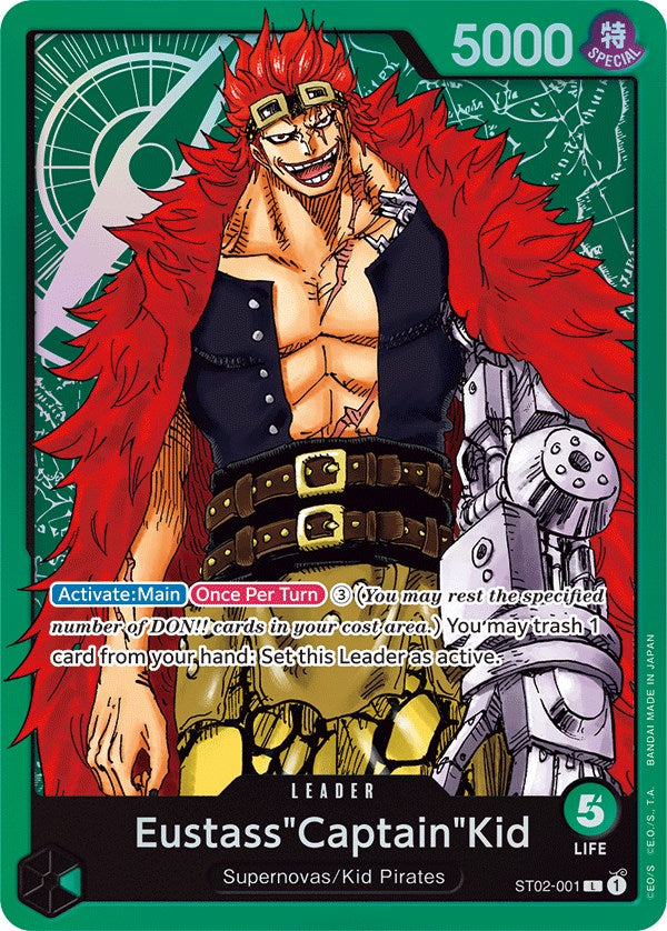 Eustass"Captain"Kid (001) [Starter Deck: Worst Generation] Bandai