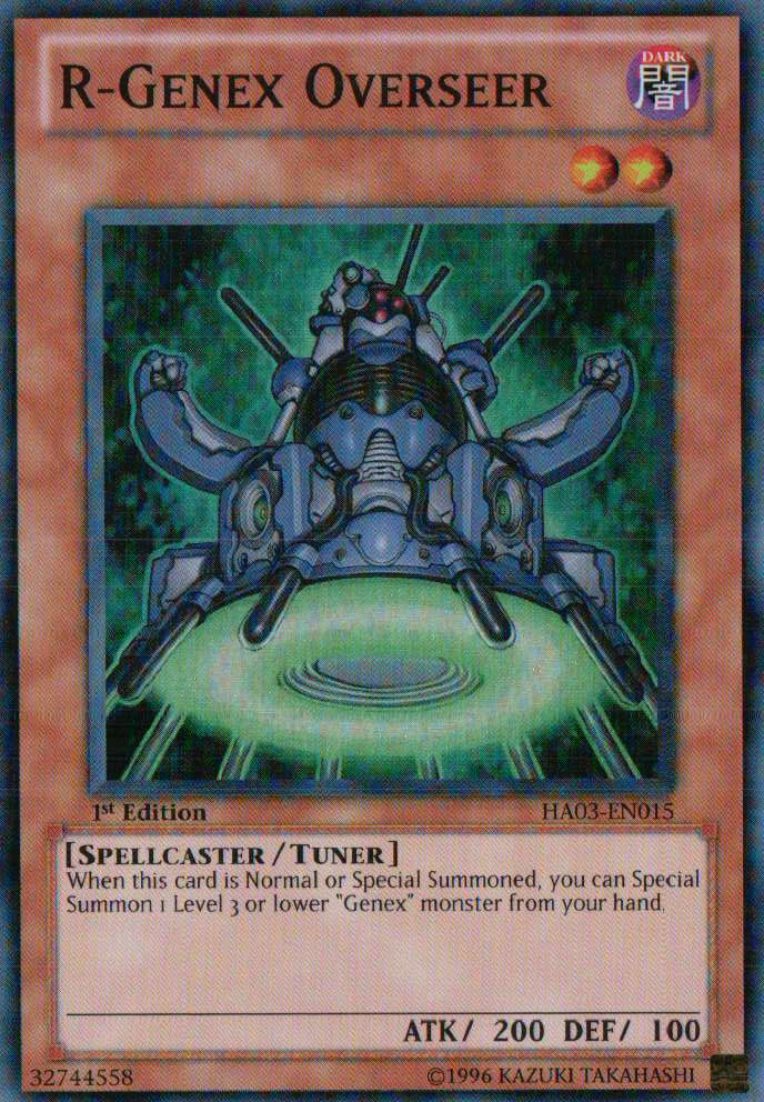 R-Genex Overseer [HA03-EN015] Super Rare Yu-Gi-Oh!