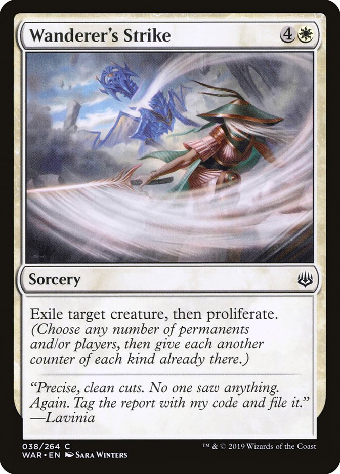 Wanderer's Strike [War of the Spark] Magic: The Gathering