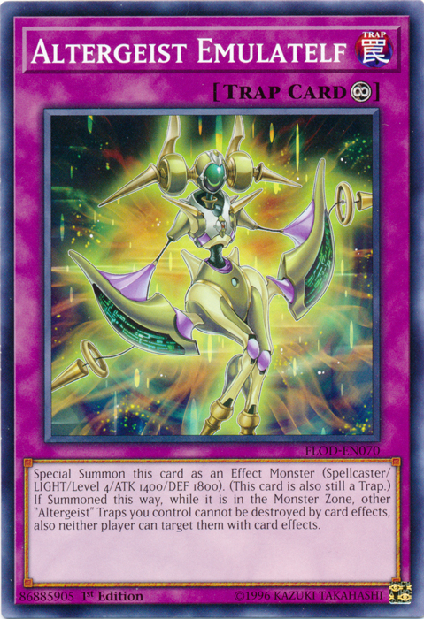 Altergeist Emulatelf [FLOD-EN070] Common Yu-Gi-Oh!