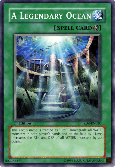 A Legendary Ocean [SD4-EN020] Common Yu-Gi-Oh!