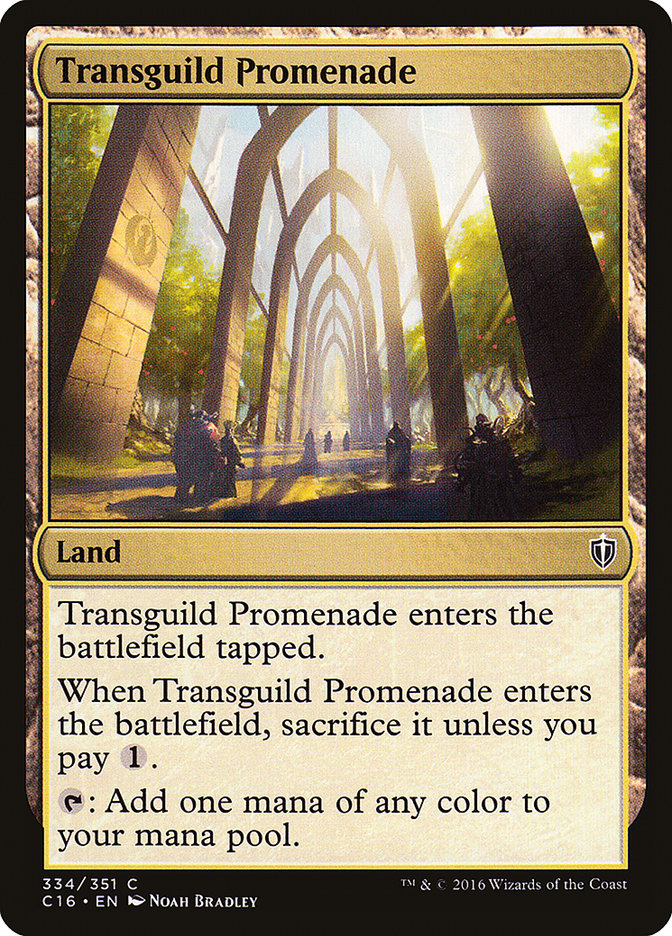 Transguild Promenade [Commander 2016] Magic: The Gathering