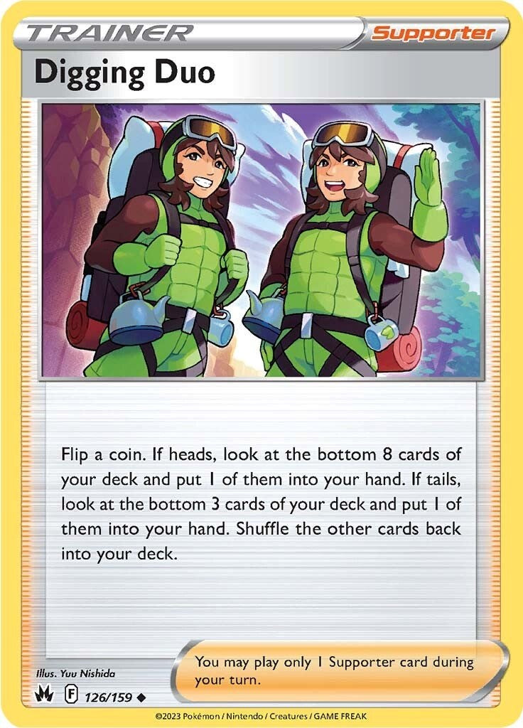 Digging Duo (126/159) [Sword & Shield: Crown Zenith] Pokémon