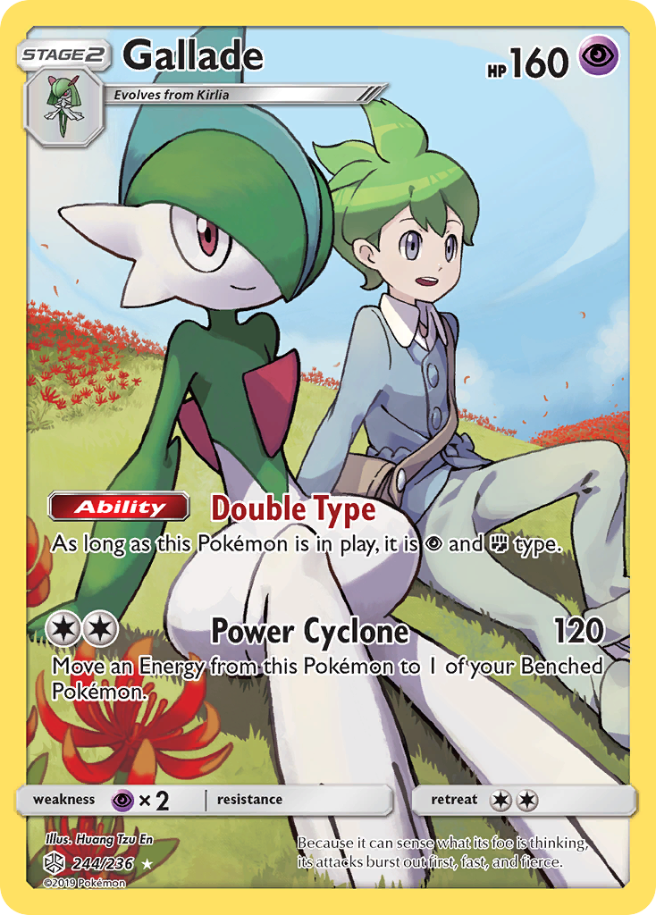 Gallade (244/236) [Sun & Moon: Cosmic Eclipse] Pokémon