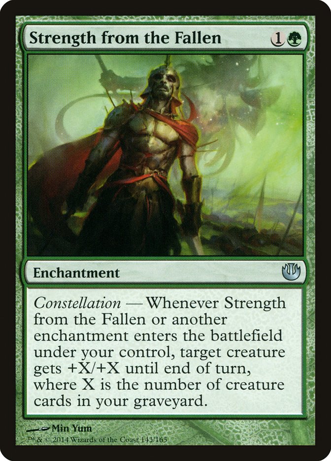 Strength from the Fallen [Journey into Nyx] Magic: The Gathering