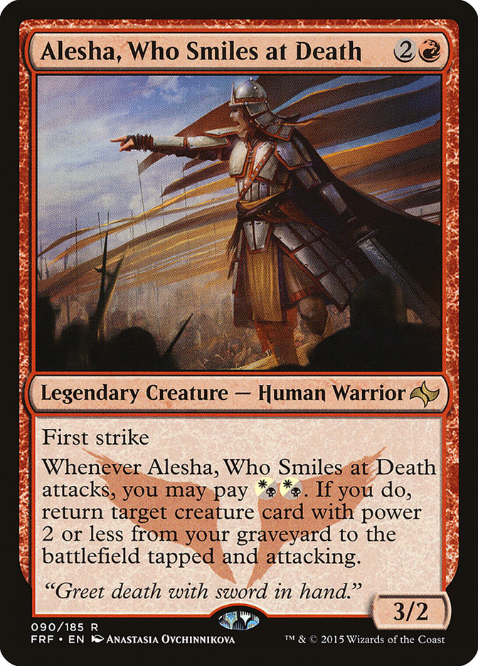 Alesha, Who Smiles at Death [Fate Reforged] Magic: The Gathering