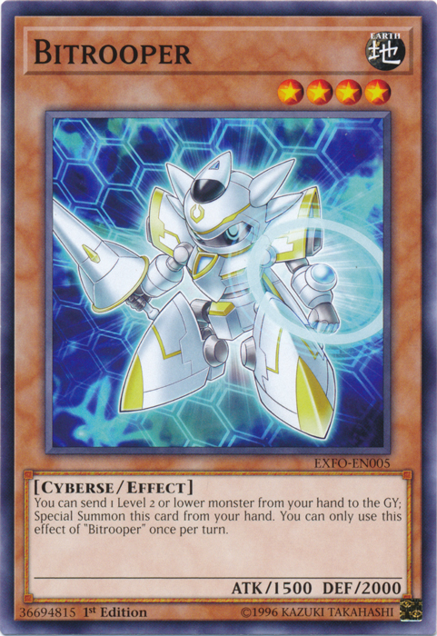 Bitrooper [EXFO-EN005] Common Yu-Gi-Oh!