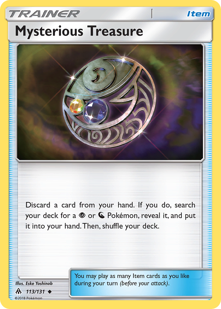 Mysterious Treasure (113/131) [Sun & Moon: Forbidden Light] Pokémon