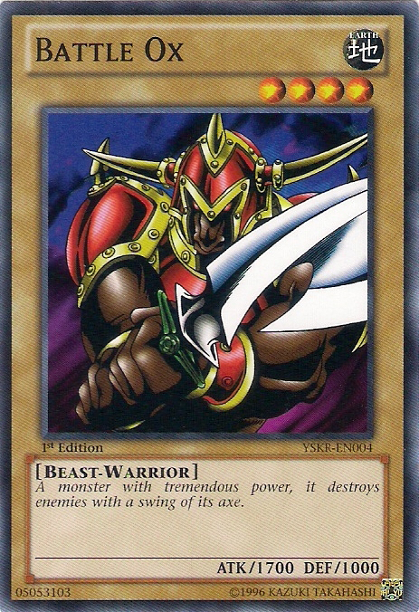 Battle Ox [YSKR-EN004] Common Yu-Gi-Oh!