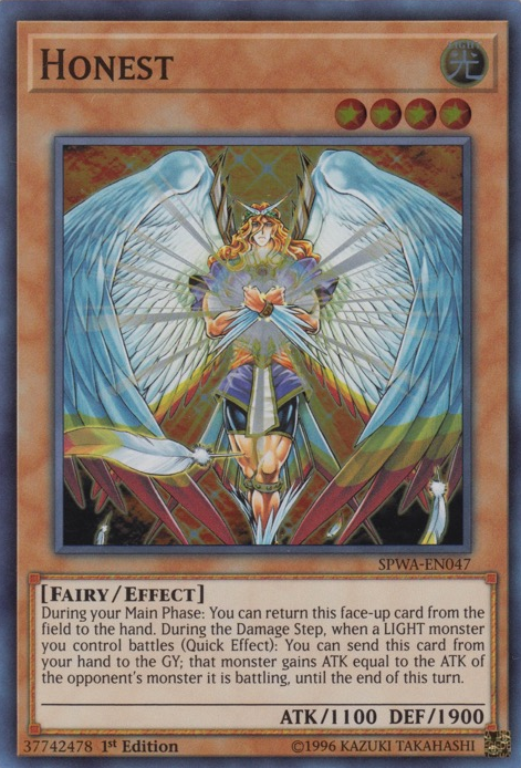 Honest [SPWA-EN047] Super Rare Yu-Gi-Oh!