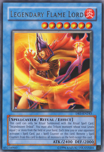 Legendary Flame Lord [DR1-EN243] Rare Yu-Gi-Oh!