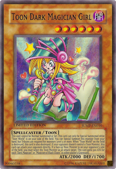 Toon Dark Magician Girl [JUMP-EN010] Ultra Rare Yu-Gi-Oh!