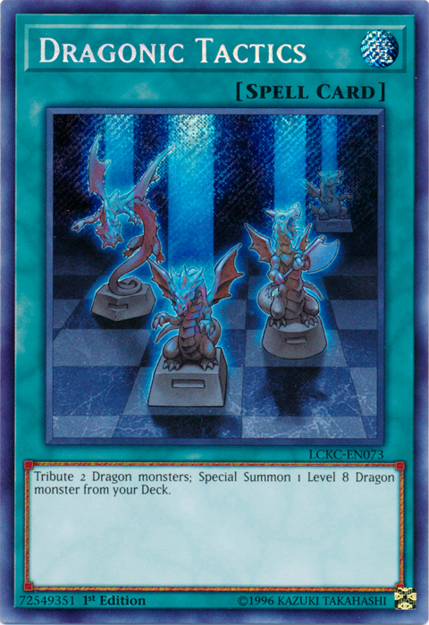 Dragonic Tactics [LCKC-EN073] Secret Rare Yu-Gi-Oh!