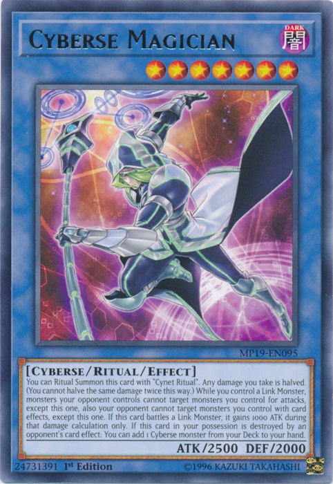 Cyberse Magician [MP19-EN095] Rare Yu-Gi-Oh!