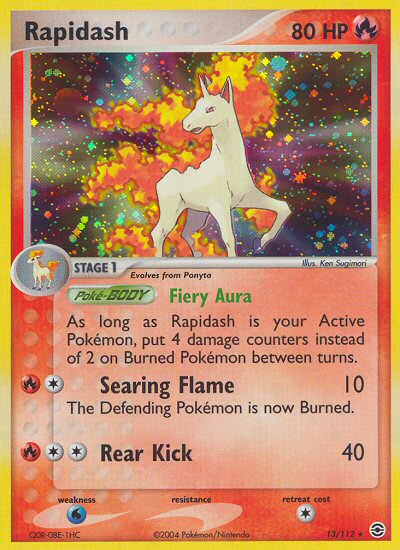 Rapidash (13/112) [EX: FireRed & LeafGreen] Pokémon