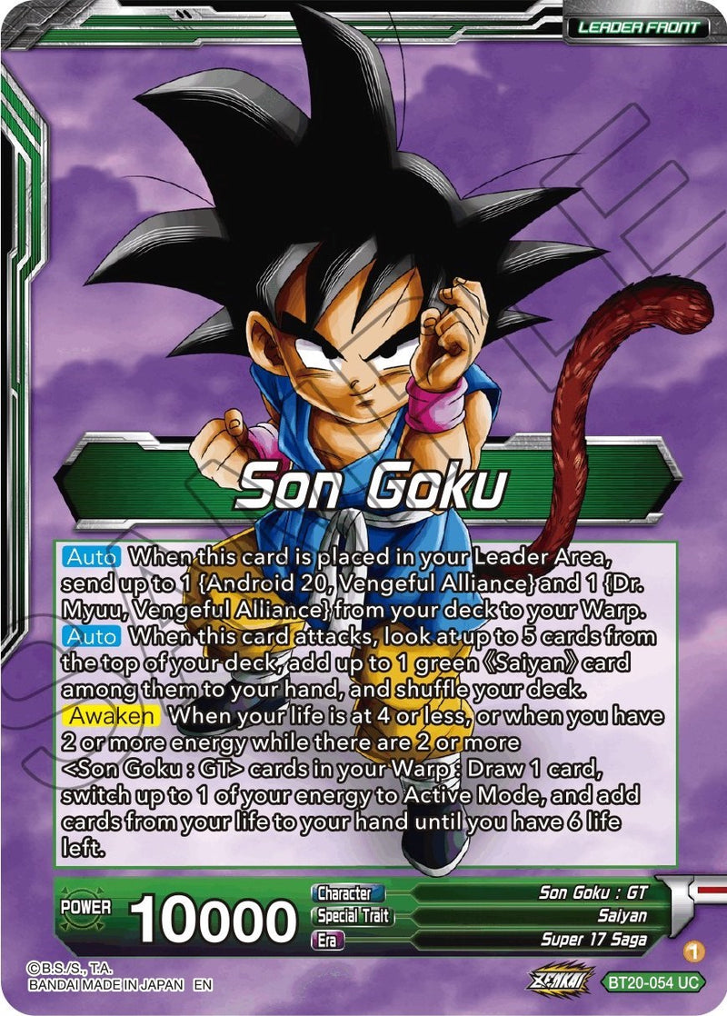 Son Goku // SS4 Son Goku, Betting It All (BT20-054) [Power Absorbed] Dragon Ball Super