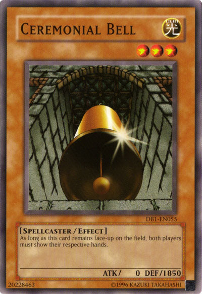 Ceremonial Bell [DB1-EN055] Common Yu-Gi-Oh!