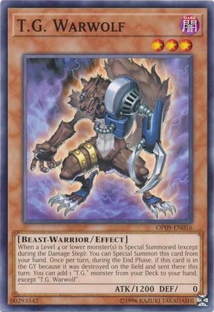 T.G. Warwolf [OP09-EN016] Common Yu-Gi-Oh!