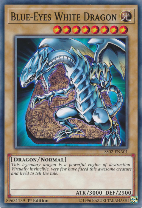 Blue-Eyes White Dragon [SS02-ENA01] Common Yu-Gi-Oh!