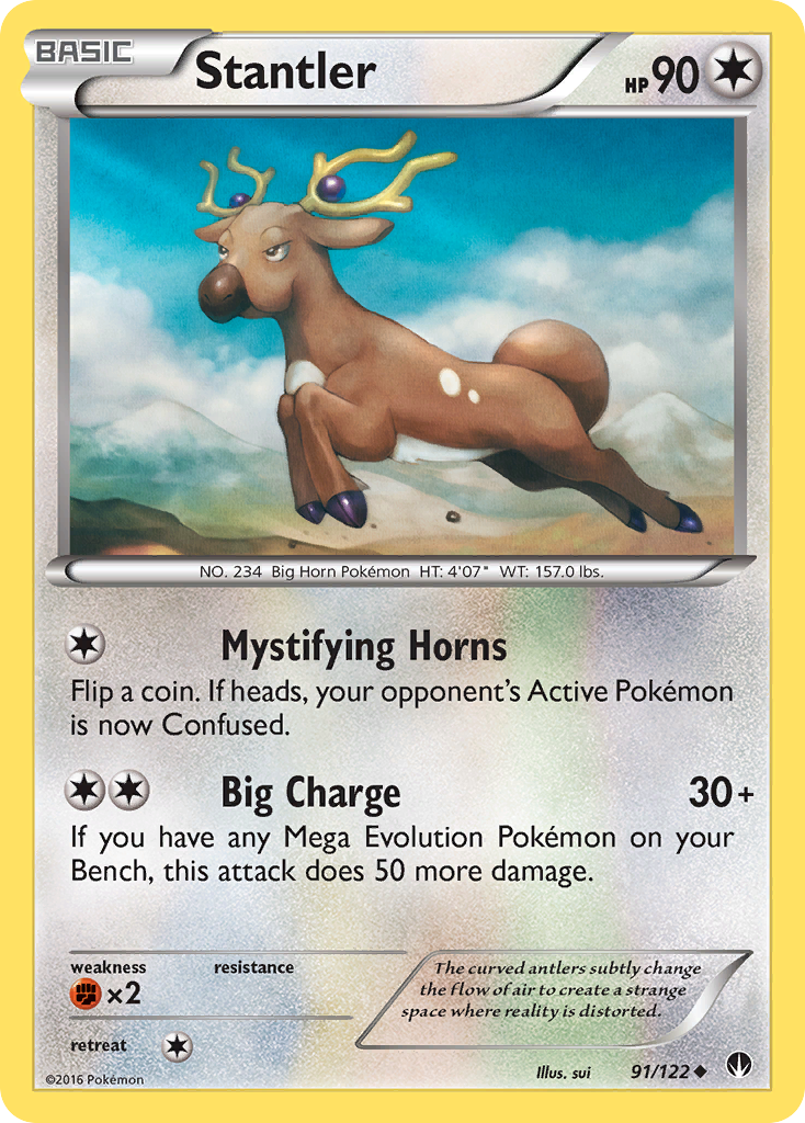 Stantler (91/122) [XY: BREAKpoint] Pokémon