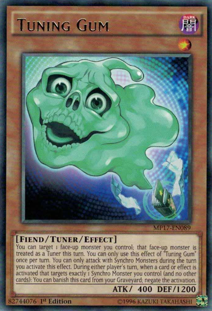 Tuning Gum [MP17-EN089] Rare Yu-Gi-Oh!