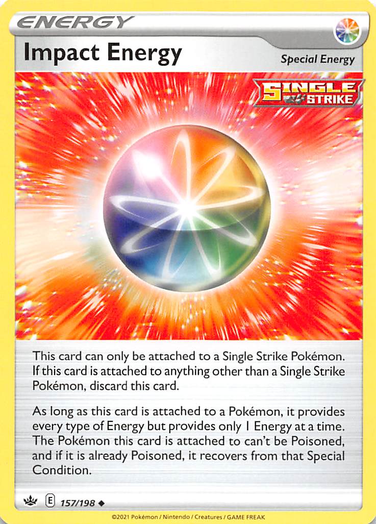 Impact Energy (157/198) [Sword & Shield: Chilling Reign] Pokémon