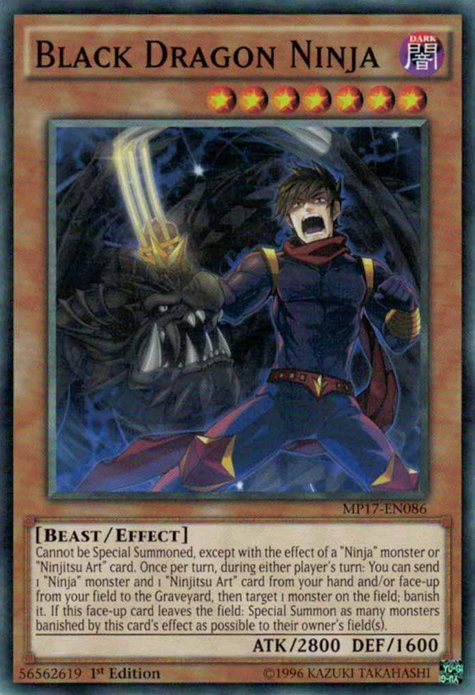 Black Dragon Ninja [MP17-EN086] Common Yu-Gi-Oh!