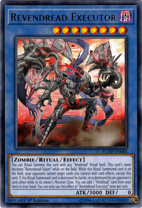 Revendread Executor [FLOD-EN082] Rare Yu-Gi-Oh!