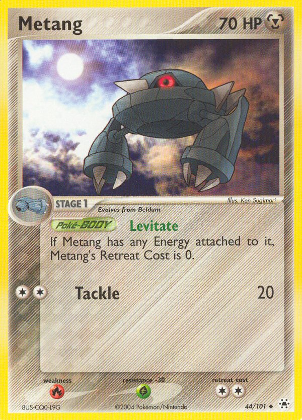 Metang (44/101) [EX: Hidden Legends] Pokémon