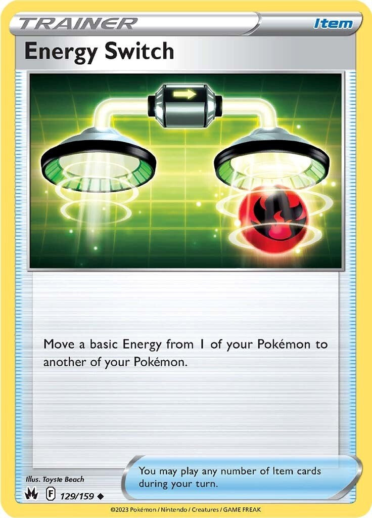 Energy Switch (129/159) [Sword & Shield: Crown Zenith] Pokémon