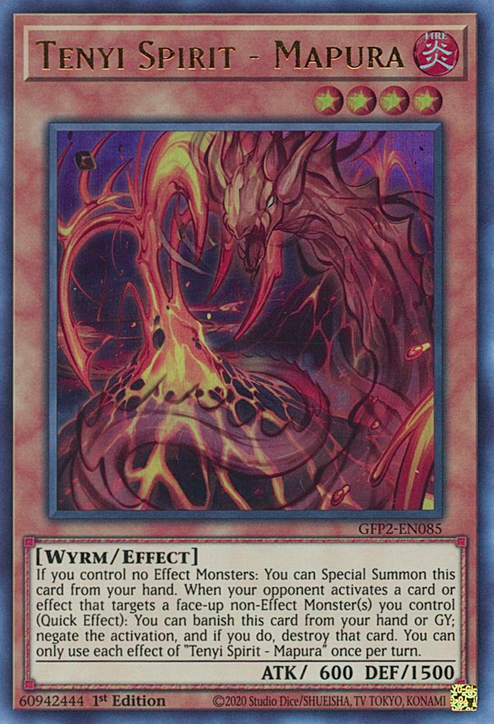 Tenyi Spirit - Mapura [GFP2-EN085] Ultra Rare Yu-Gi-Oh!