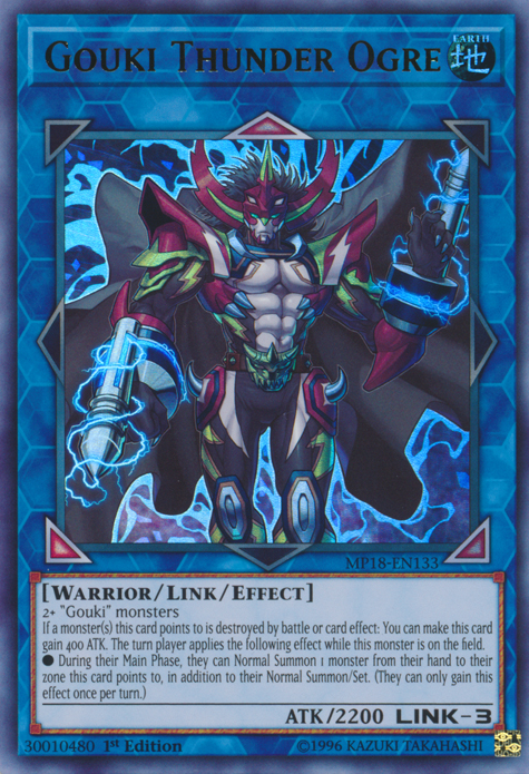 Gouki Thunder Ogre [MP18-EN133] Ultra Rare Yu-Gi-Oh!