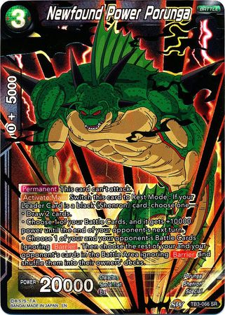 Newfound Power Porunga (TB3-066) [Clash of Fates] Dragon Ball Super