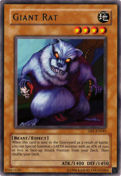 Giant Rat [DB1-EN045] Rare Yu-Gi-Oh!