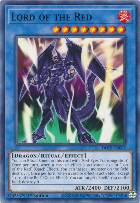 Lord of the Red [DLCS-EN067] Common Yu-Gi-Oh!