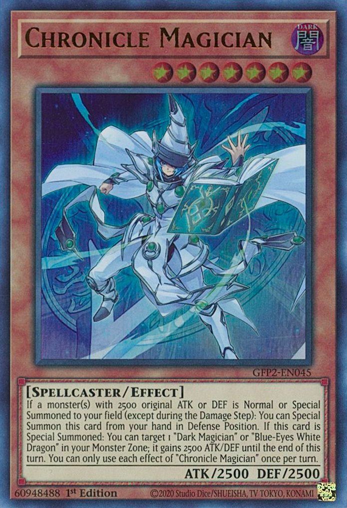 Chronicle Magician [GFP2-EN045] Ultra Rare Yu-Gi-Oh!