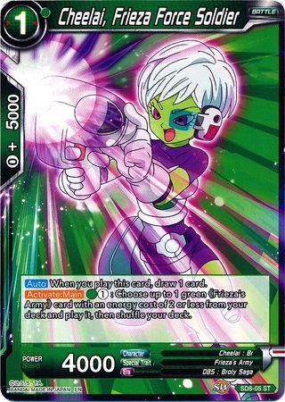 Cheelai, Frieza Force Soldier (Starter Deck - Rising Broly) (SD8-05) [Destroyer Kings] Dragon Ball Super