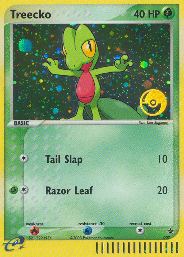 Treecko (007) [Nintendo: Black Star Promos] Pokémon