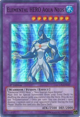 Elemental HERO Aqua Neos [LCGX-EN057] Super Rare Yu-Gi-Oh!