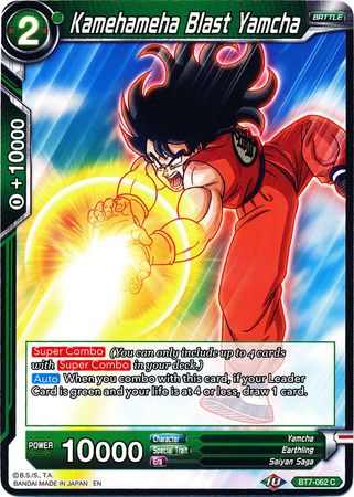 Kamehameha Blast Yamcha (BT7-062) [Assault of the Saiyans] Dragon Ball Super