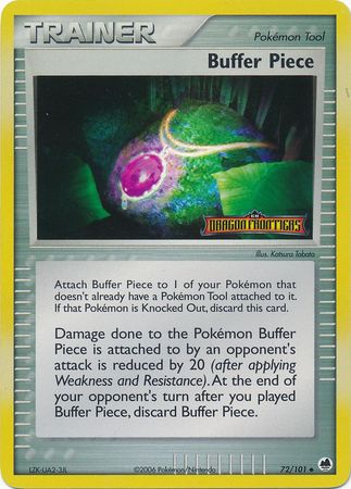 Buffer Piece (72/101) (Stamped) [EX: Dragon Frontiers] Pokémon