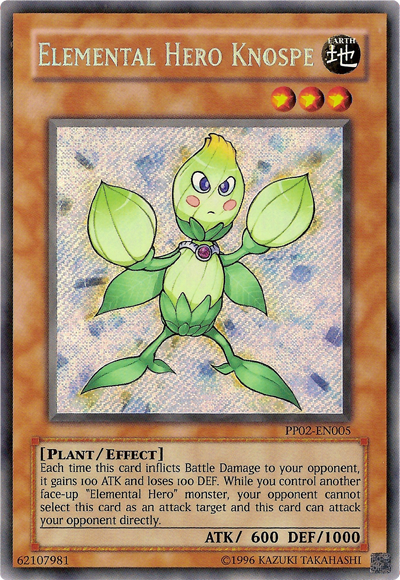 Elemental Hero Knospe [PP02-EN005] Secret Rare Yu-Gi-Oh!