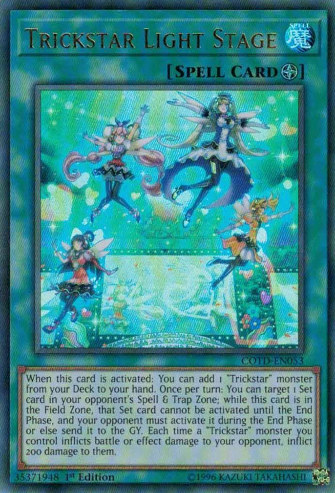 Trickstar Light Stage [COTD-EN053] Ultra Rare Yu-Gi-Oh!