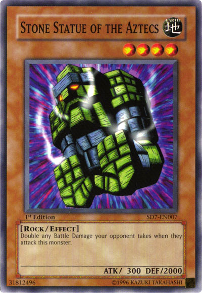 Stone Statue of the Aztecs [SD7-EN007] Common Yu-Gi-Oh!