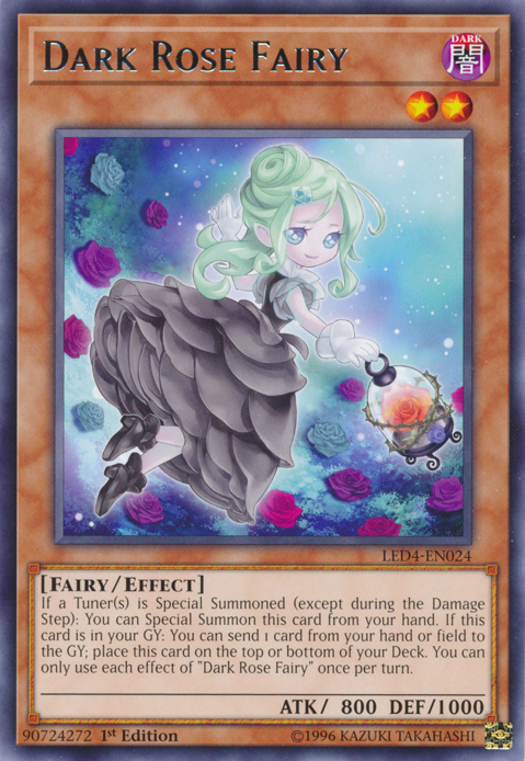 Dark Rose Fairy [LED4-EN024] Rare Yu-Gi-Oh!