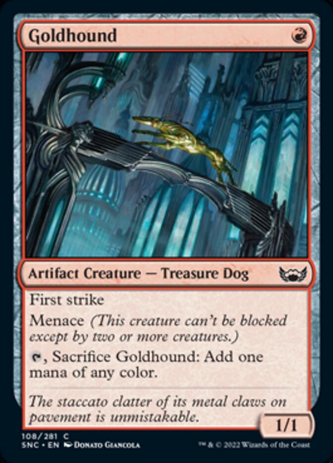 Goldhound [Streets of New Capenna] Magic: The Gathering