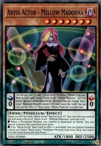 Abyss Actor - Mellow Madonna [LDS2-EN060] Common Yu-Gi-Oh!