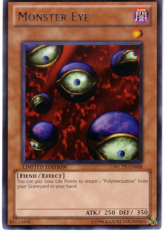 Monster Eye [WCPP-EN008] Rare Yu-Gi-Oh!